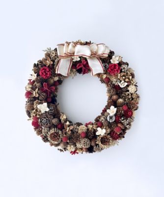 ＜Atelier Maison Deco＞＜Ａｔｅｌｉｅｒ　ＭＫ＞木の実のリース
